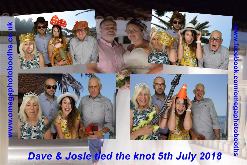 Josie & Dave's wedding  | View more photos from the event at gallery.omegaphotobooths.co.uk/u/Omega-Photobooths/Josie-Daves-wedding